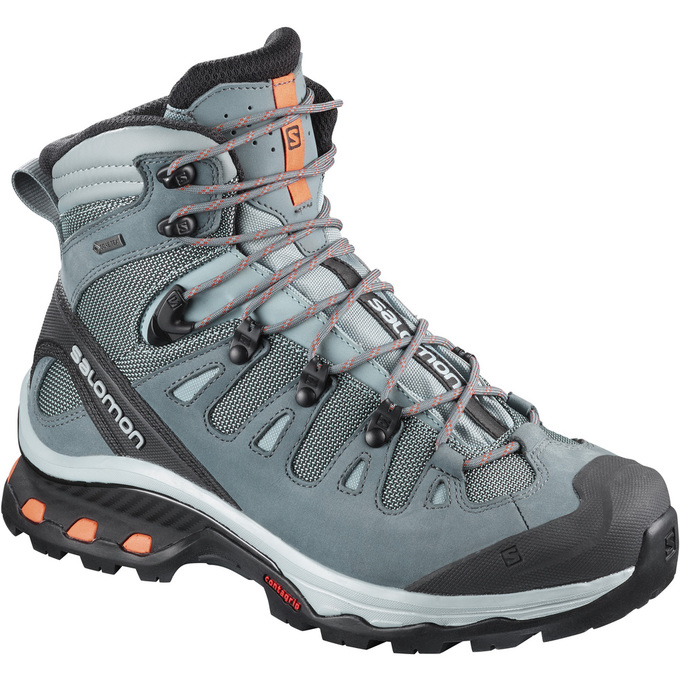 Salomon QUEST 4D 3 GTX® W Botas De Montaña Mujer - Turquesa Claro / Negras - Colombia (90358-SVQN)